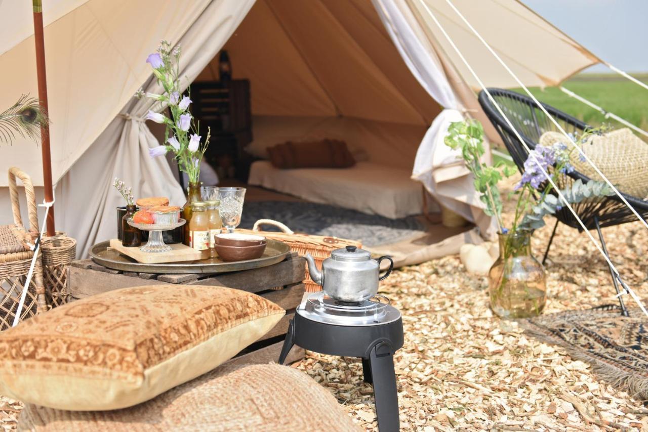 Smuk Lytse Bell Tent Echtenerbrug エクステリア 写真