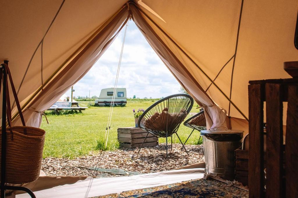 Smuk Lytse Bell Tent Echtenerbrug エクステリア 写真