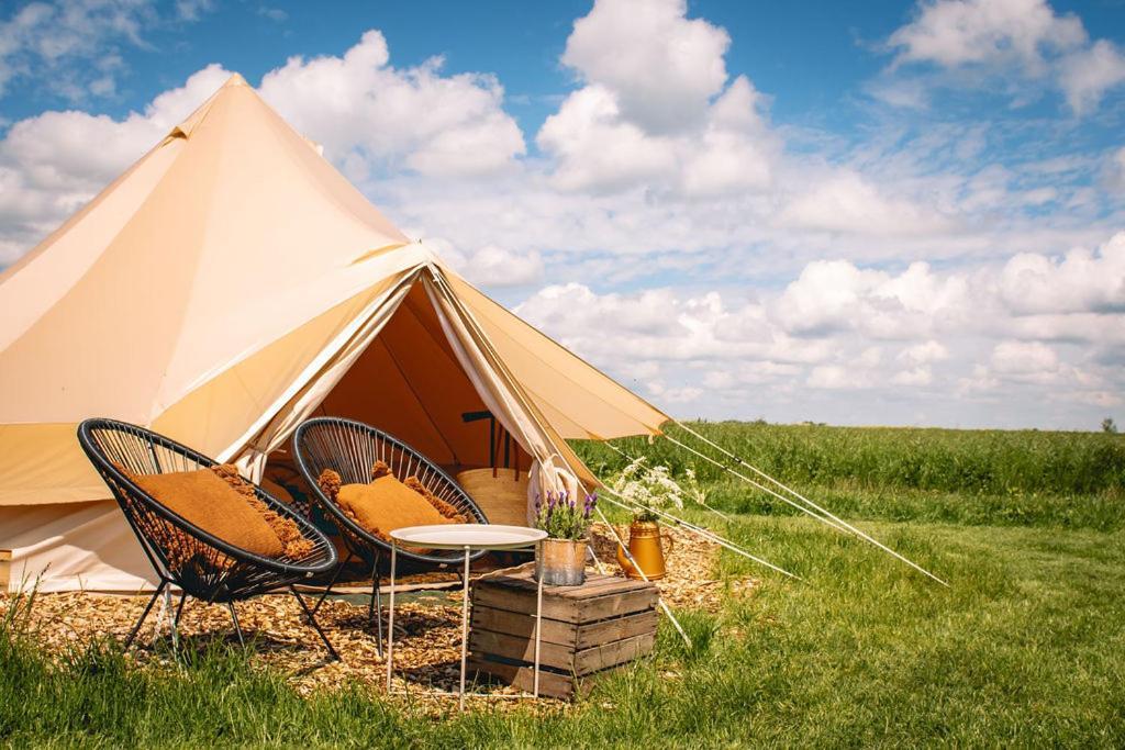 Smuk Lytse Bell Tent Echtenerbrug エクステリア 写真