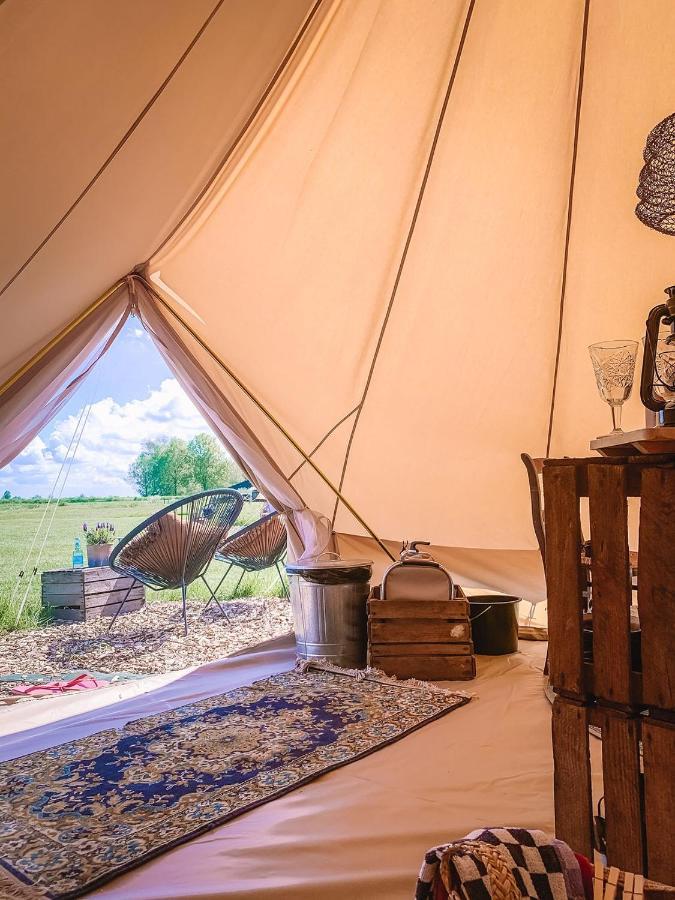 Smuk Lytse Bell Tent Echtenerbrug エクステリア 写真