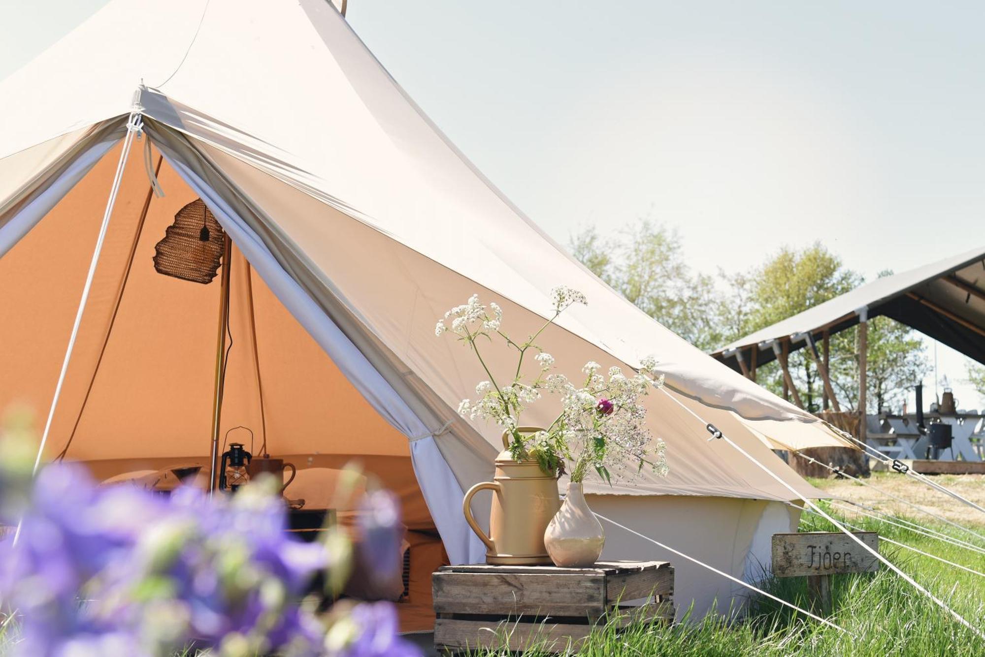 Smuk Lytse Bell Tent Echtenerbrug エクステリア 写真